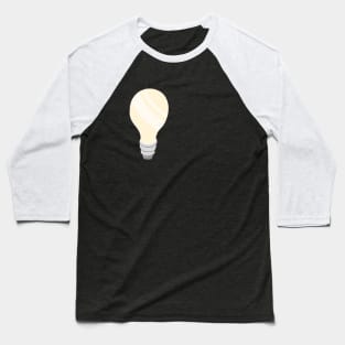 Lightbulb Baseball T-Shirt